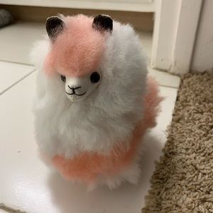Brand new striped alpaca stuffed animal!